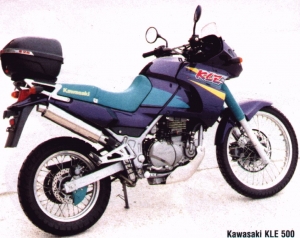 Kawasaki KLE 500 Slip-on 1 Future