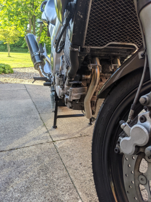 Yamaha TDM 850 Frontpipe-unit - Afbeelding 2