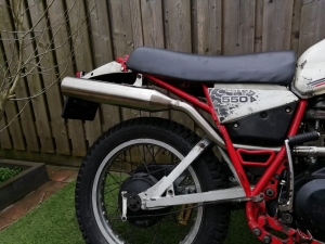 Yamaha XT 550 Silencer