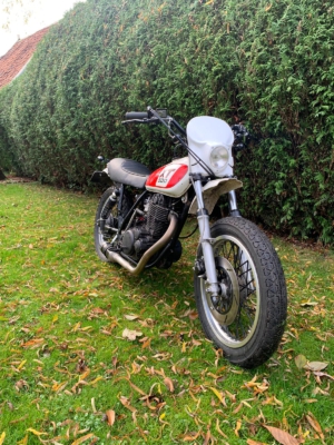Yamaha XT 500 Frontpipe Swep Back - Afbeelding 3